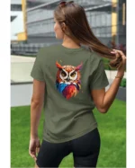 Koszulka unisex "Sowa", dla niej – wybierz kolor!
