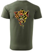 Koszulka unisex "Tygrys i wąż", dla niej – wybierz kolor!