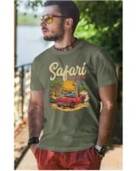 Koszulka unisex "Przygoda w safari", dla niego – wybierz kolor!