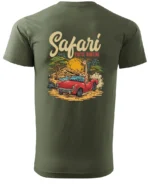 Koszulka unisex "Przygoda w safari", dla niej – wybierz kolor!