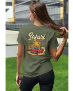 Koszulka unisex "Przygoda w safari", dla niej – wybierz kolor!