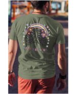 Koszulka unisex "Chwila relaksu – spokój w każdym oddechu", dla niego – wybierz kolor!