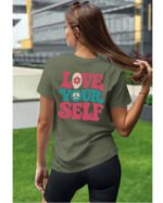 Koszulka Kochaj siebie – pokój i miłość UNISEX