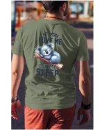 Koszulka Śpiąca koala, "Let me sleep" - Unisex