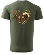 Koszulka Her heart is a garden UNISEX