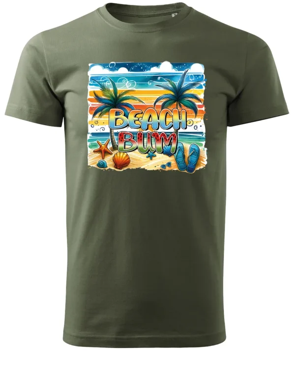 Koszulka Plażowy luz <br>idealna na letnie dni - Unisex, dla niego