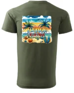 Koszulka Plażowy luz <br>idealna na letnie dni - Unisex, dla niego