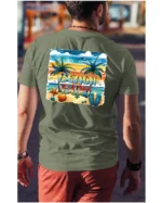 Koszulka Plażowy luz <br>idealna na letnie dni - Unisex, dla niego