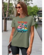 Koszulka Lato pełne radości <br>wyrusz w podróż do przygód - Unisex, dla niej