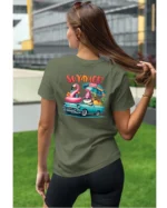 Koszulka Lato pełne radości <br>wyrusz w podróż do przygód - Unisex, dla niej