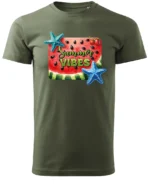 Koszulka Letnie wibracje <br>poczuj radość lata - Unisex, dla niego