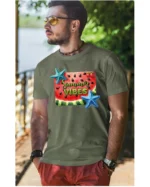 Koszulka Letnie wibracje <br>poczuj radość lata - Unisex, dla niego