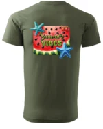 Koszulka Letnie wibracje <br>poczuj radość lata - Unisex, dla niego