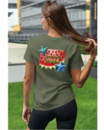 Koszulka Letnie wibracje <br>poczuj radość lata - Unisex, dla niej