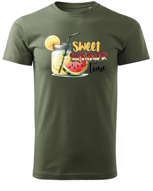 Koszulka Lato pełne słodyczy <br>ciesz się owocowymi orzeźwieniami - Unisex, dla niego