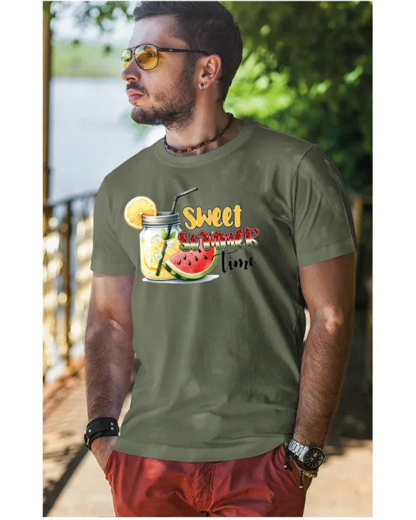 Koszulka Lato pełne słodyczy <br>ciesz się owocowymi orzeźwieniami - Unisex, dla niego