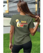 Koszulka Lato pełne słodyczy <br>ciesz się owocowymi orzeźwieniami - Unisex, dla niej