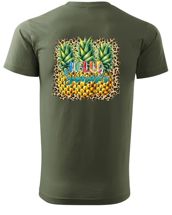 Koszulka Owocowe Lato <br>poczuj tropikalne wibracje - Unisex, dla niego