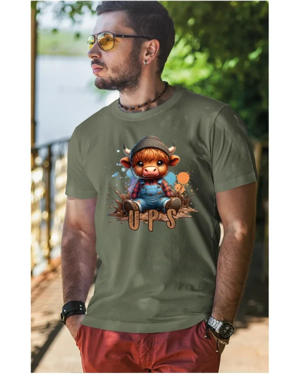 Koszulka Mówiłem, że to nie ja! <br>urocza krówka w akcji - Unisex, dla niego