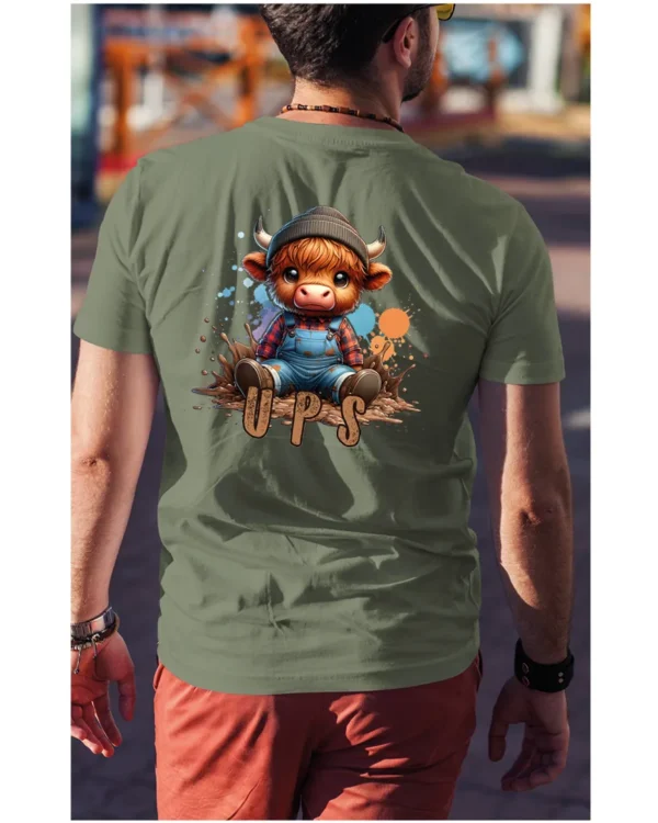 Koszulka Mówiłem, że to nie ja! <br>urocza krówka w akcji - Unisex, dla niego