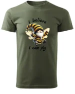 Koszulka Wierzę, że mogę latać <br>spełniaj swoje marzenia - Unisex, dla niej