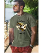 Koszulka Wierzę, że mogę latać <br>spełniaj swoje marzenia - Unisex, dla niego