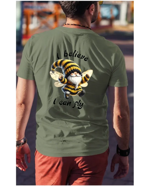 Koszulka Wierzę, że mogę latać <br>spełniaj swoje marzenia - Unisex, dla niego