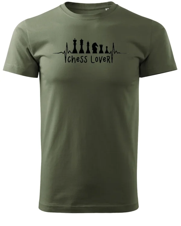 Koszulka Miłośnik szachów <br>bądź królem planszy - Unisex, dla niego
