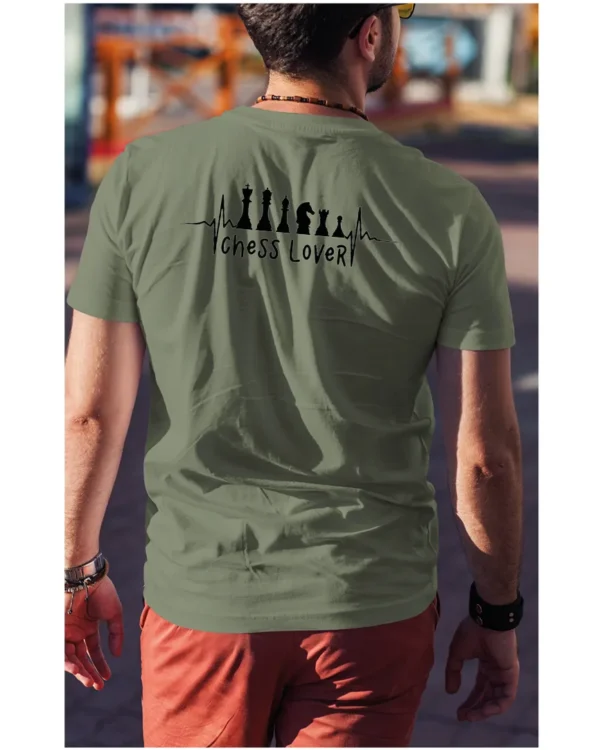 Koszulka Miłośnik szachów <br>bądź królem planszy - Unisex, dla niego