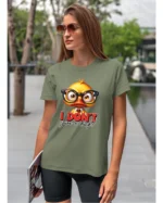 Koszulka Nie obchodzi mnie to! <br>bądź sobą - Unisex, dla niej