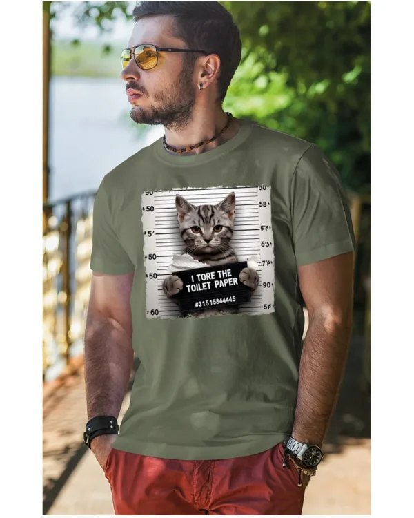 Koszulka Kocia zbrodnia doskonała – Unisex
