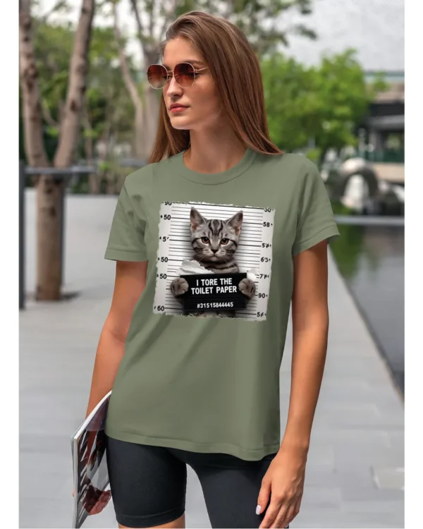 Koszulka Kocia zbrodnia doskonała – Unisex