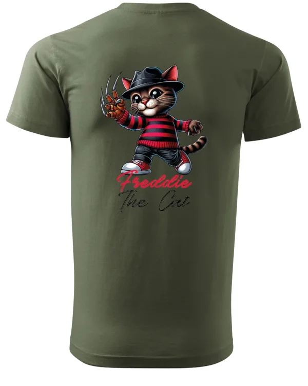 Koszulka Koci horror, Freddie the Cat - Unisex
