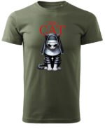 Koszulka Kocia zakonnica, tajemnica i mrok - Unisex