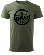 Koszulka wyjątkowy i spontaniczny, „The Spoutareous One” – Unisex