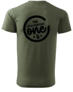 Koszulka wyjątkowy i spontaniczny, „The Spoutareous One” – Unisex