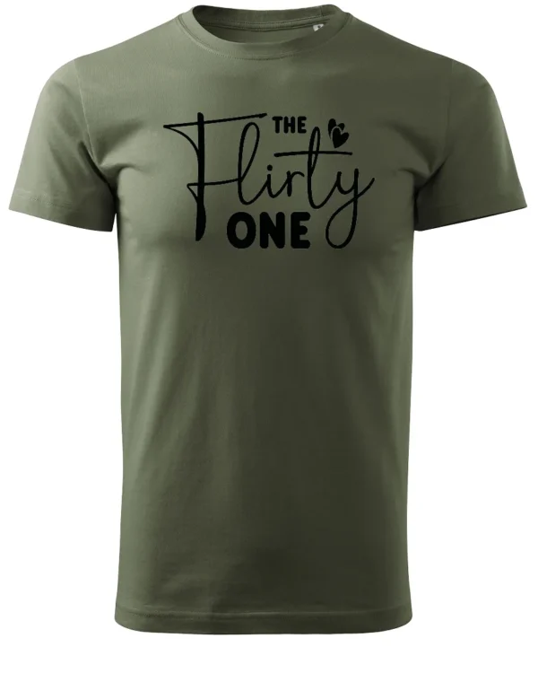 Koszulka Uroczy i zalotny, „The Flirty One” – Unisex