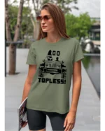 Koszulka Wolność bez ograniczeń, „Go Topless!” – Unisex