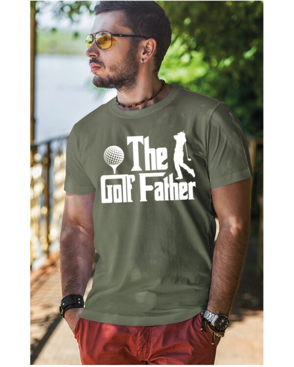 Koszulka The Golf Father, mistrz gry w golfa – Unisex