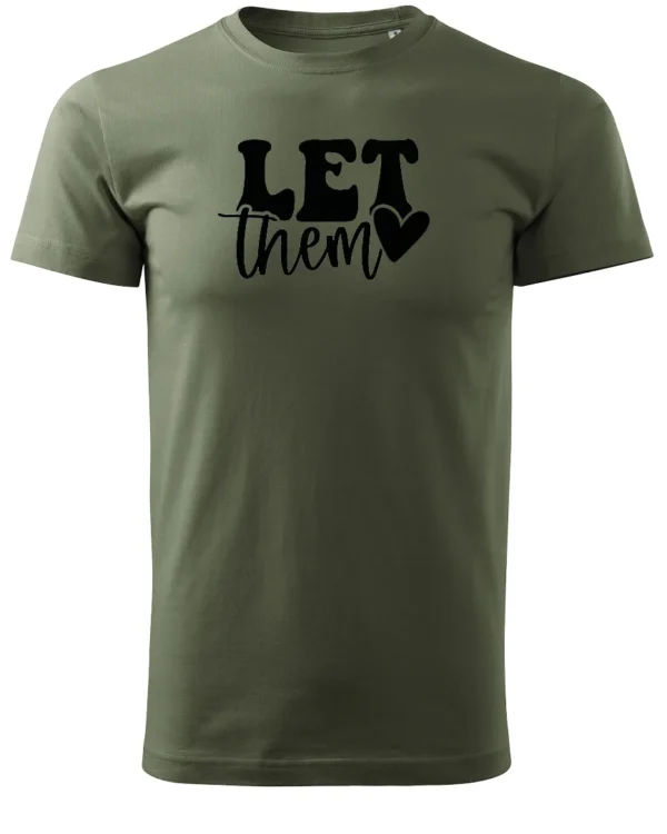 Koszulka Ignoruj i błyszcz, „Let them” – edycja Midnight, Unisex