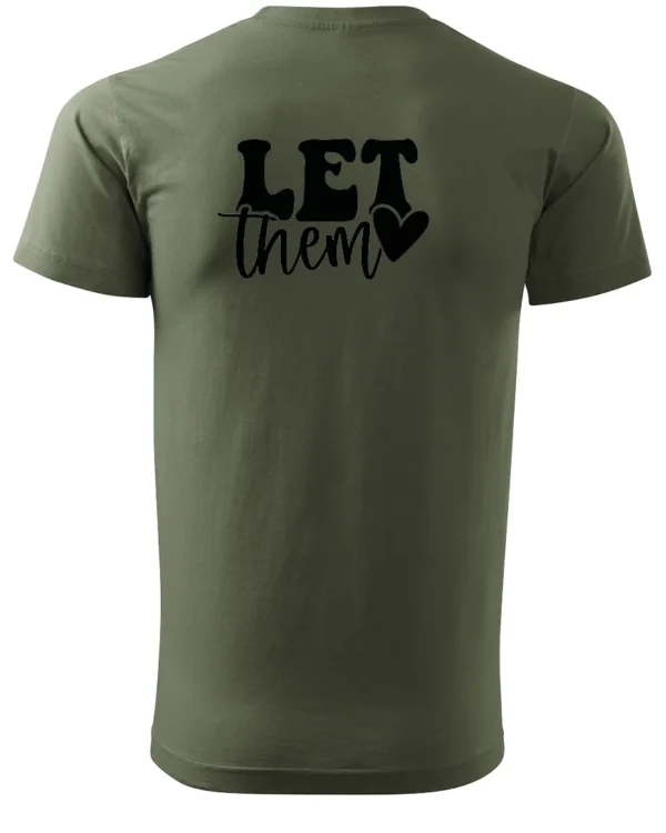 Koszulka Ignoruj i błyszcz, „Let them” – edycja Midnight, Unisex