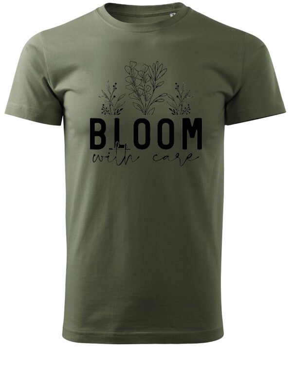 Koszulka Kwitnij z miłością do siebie, „Bloom with care” –  Unisex