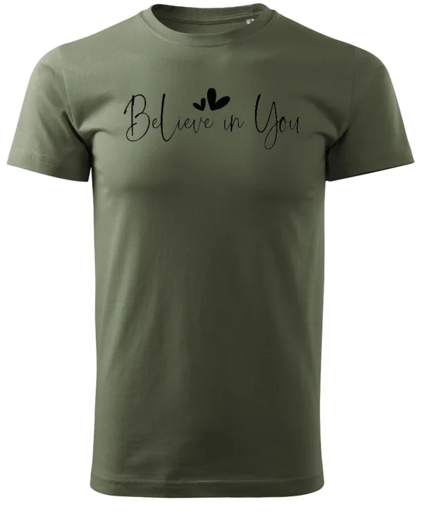 Koszulka Siła i pewność siebie, „Believe in You” – Unisex