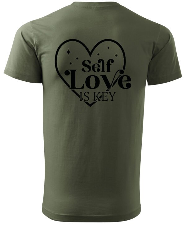Koszulka Self love is key, miłość do siebie to podstawa – Unisex