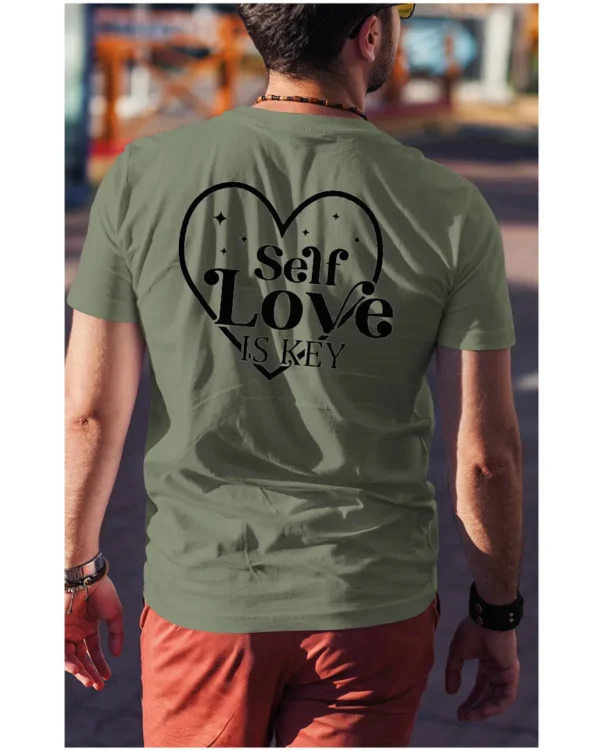 Koszulka Self love is key, miłość do siebie to podstawa – Unisex