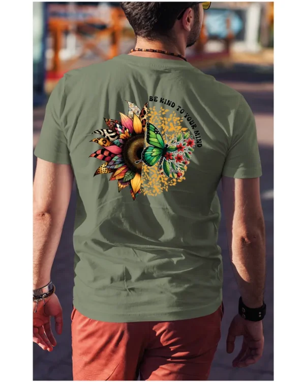Koszulka Dbaj o swój spokój, „Be kind to your mind” – Unisex