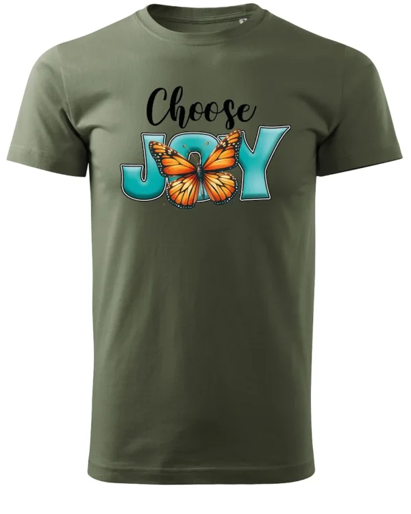 Koszulka Choose Joy, codziennie wybieraj szczęście – Unisex