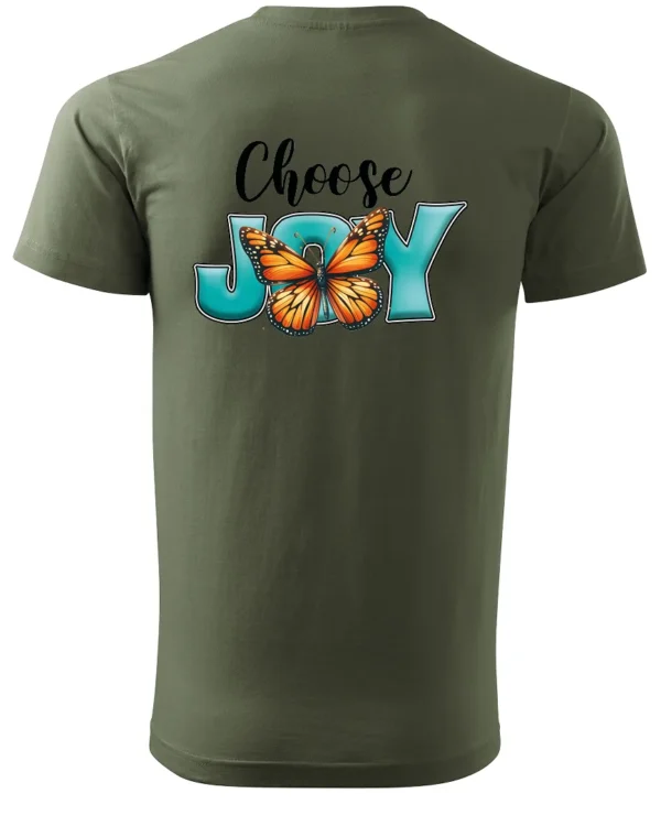 Koszulka Choose Joy, codziennie wybieraj szczęście – Unisex