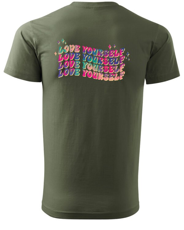 Koszulka Love Yourself, Pokochaj siebie – Unisex