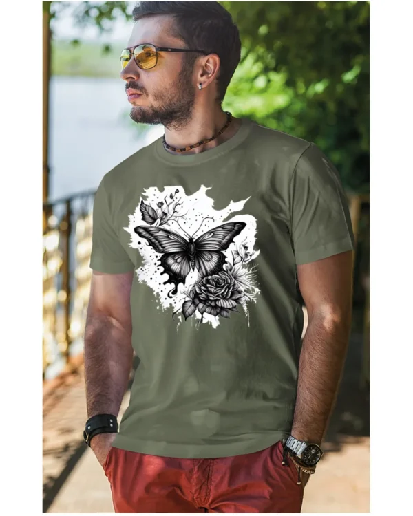 Koszulka Motyl, siła i delikatność – Unisex